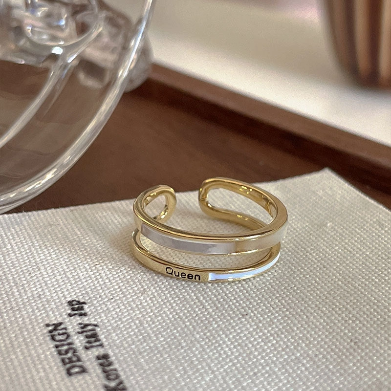 Wholesale Design sense, high-end sense, fashionable personality cold ins style Ring