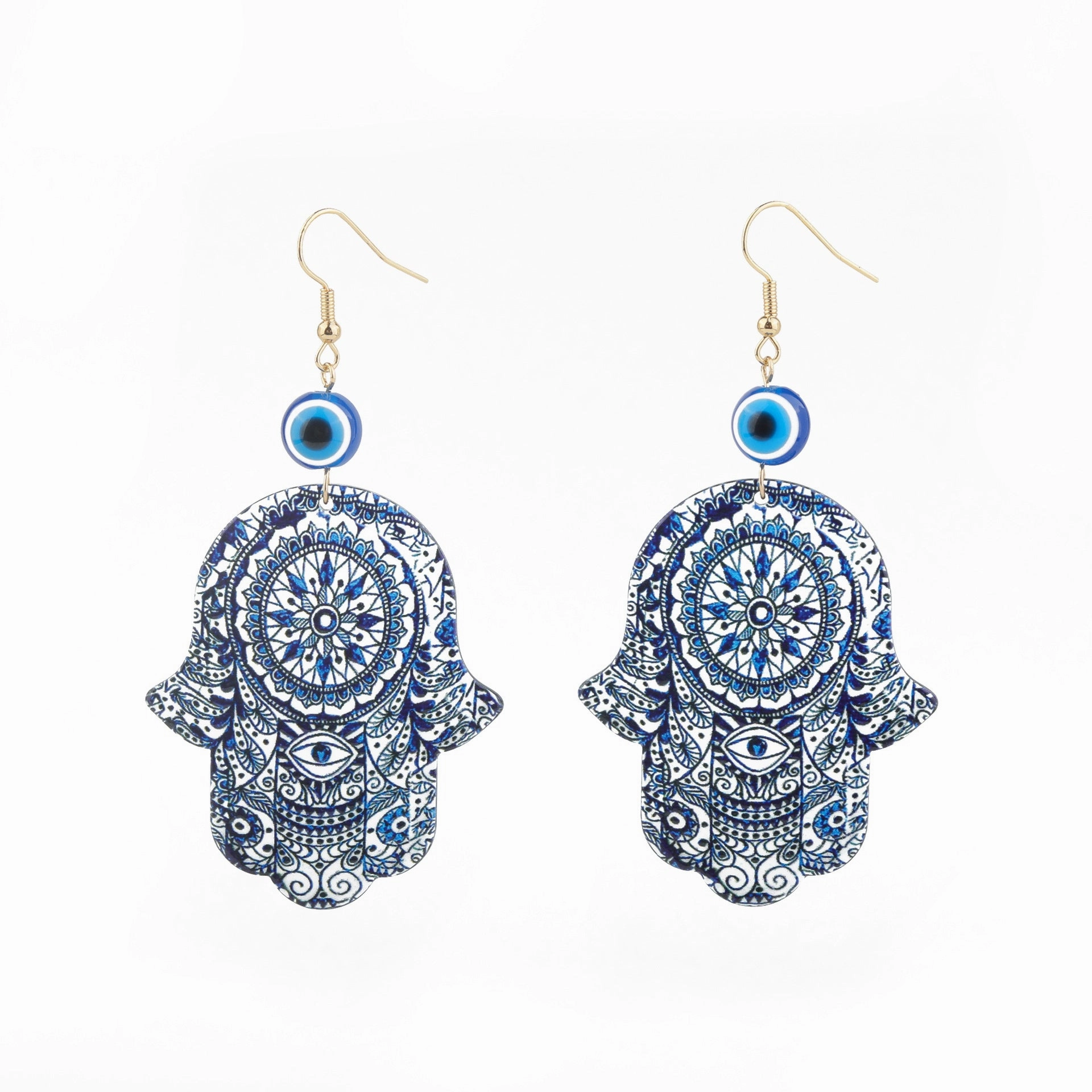 Wholesale Devil Eyes Acrylic Earrings