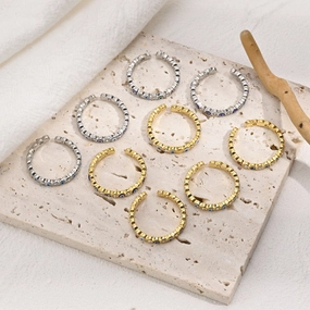 Wholesale Devil Eyes Real Gold Plated Copper Rings