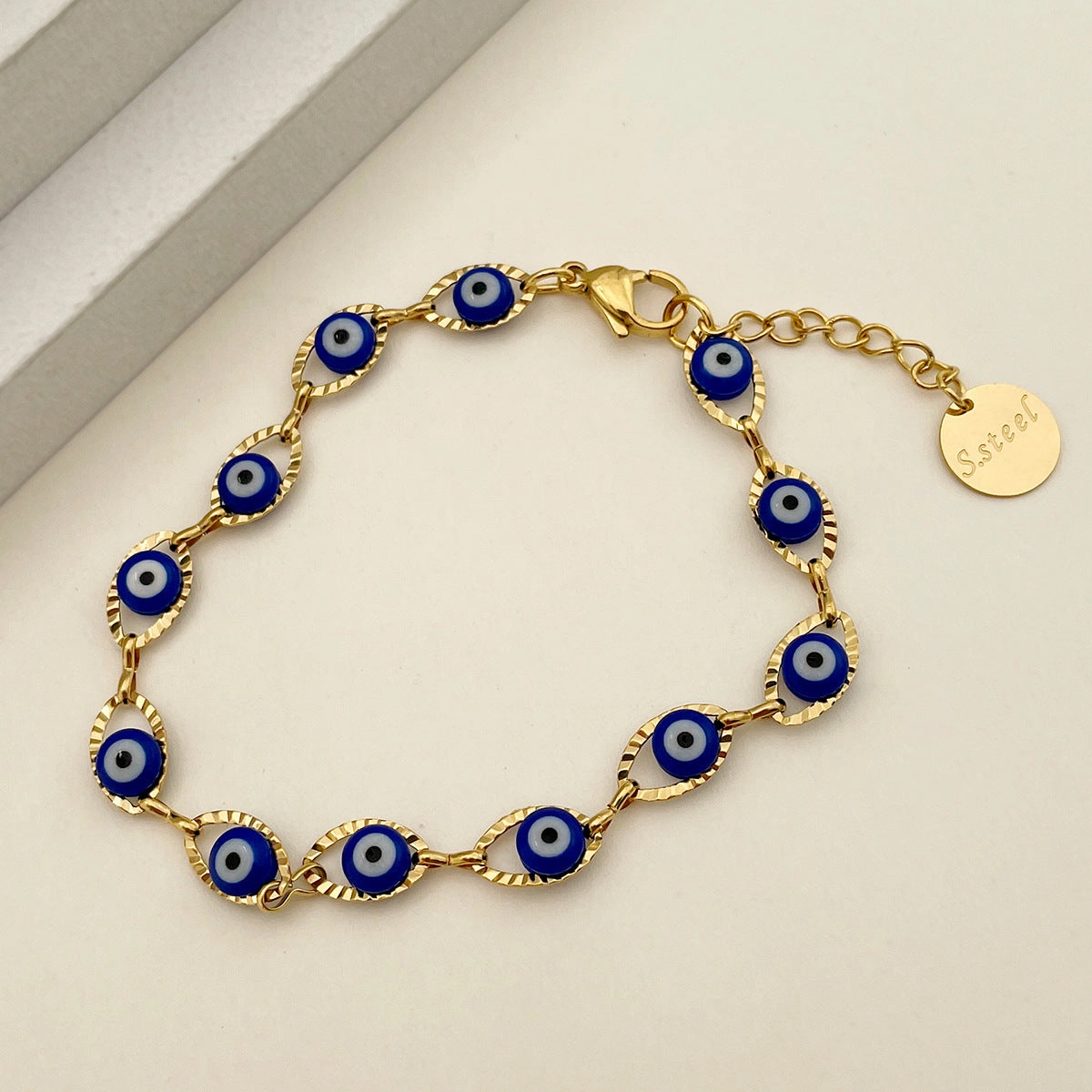 Wholesale Devil's Eye Stainless Steel Bracelets