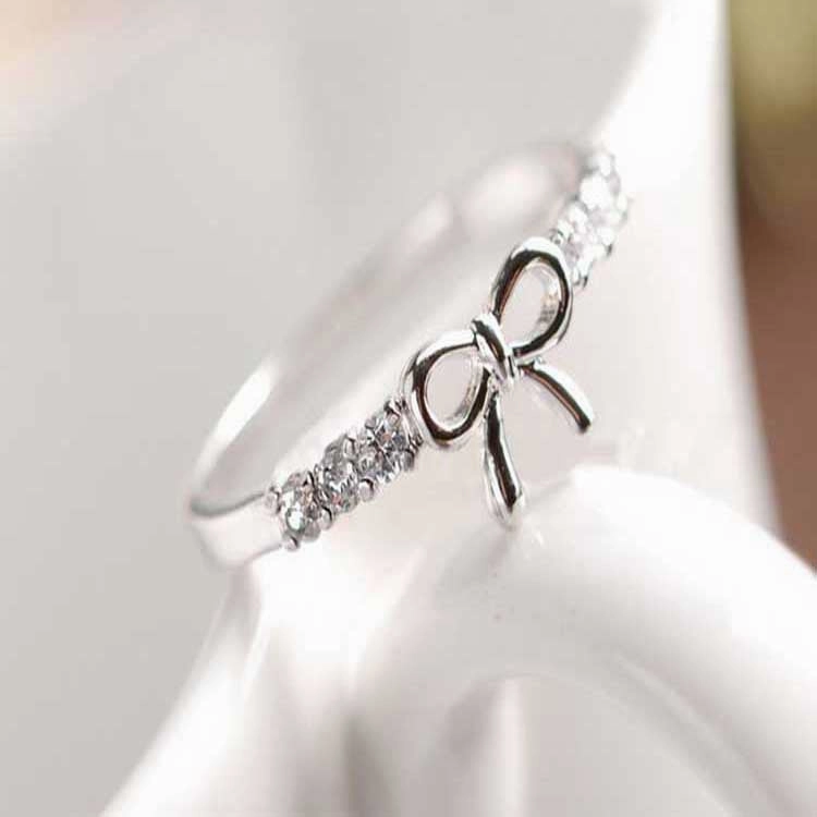 Wholesale Diamond Bow Ring