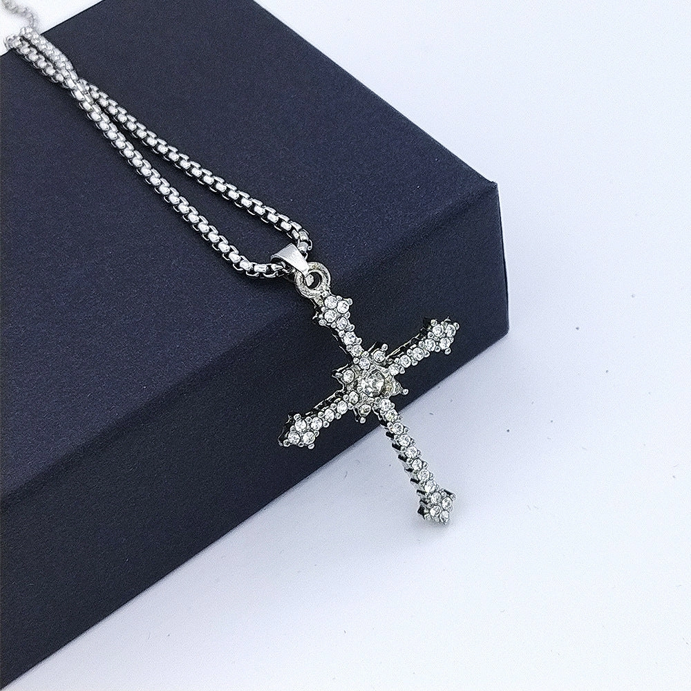 Wholesale Diamond Cross Pendant Necklace