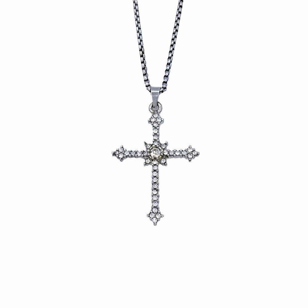 Wholesale Diamond Cross Pendant Necklace