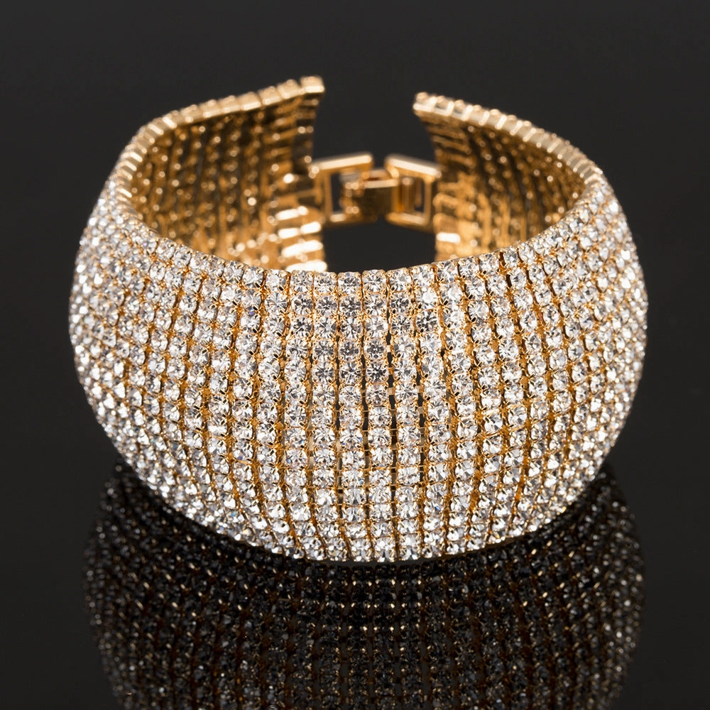 Wholesale Diamond Exaggerated Bracelets