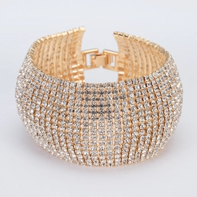 Wholesale Diamond Exaggerated Bracelets