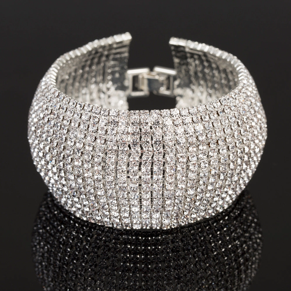 Wholesale Diamond Exaggerated Bracelets