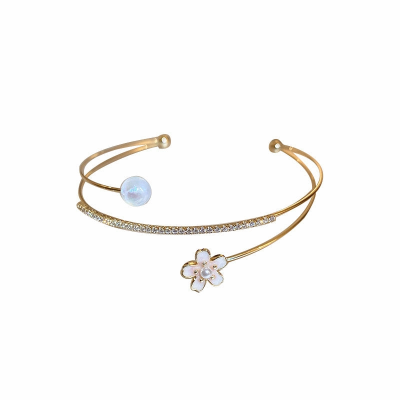 Wholesale Diamond Inlaid Metal Bracelets