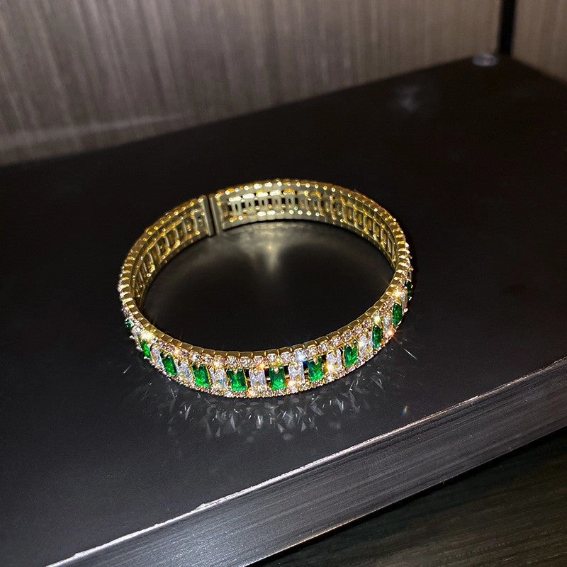 Wholesale Diamond Inlaid Metal Bracelets