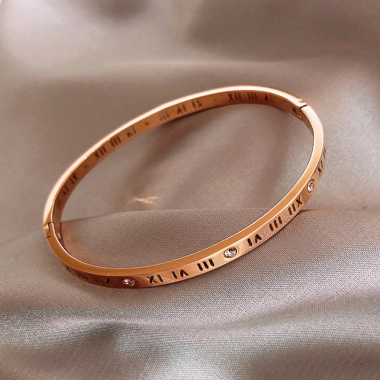 Wholesale Diamond Inlaid Metal Bracelets
