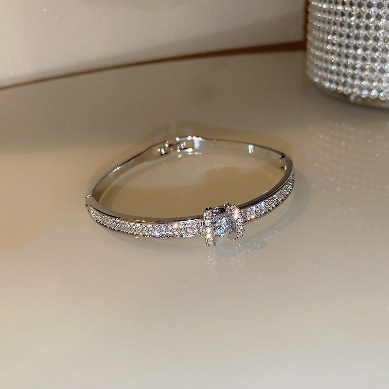 Wholesale Diamond Inlaid Metal Bracelets