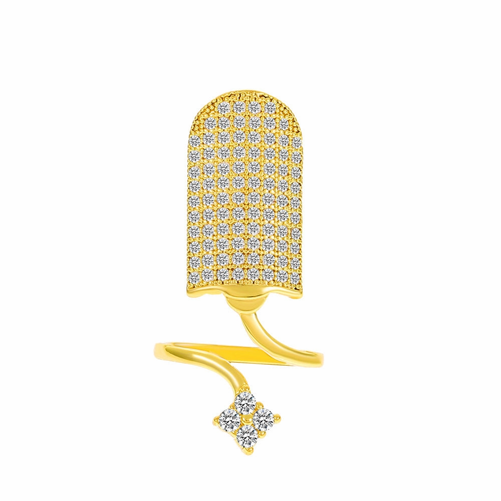 Wholesale Diamond Nail Art Alloy Rings