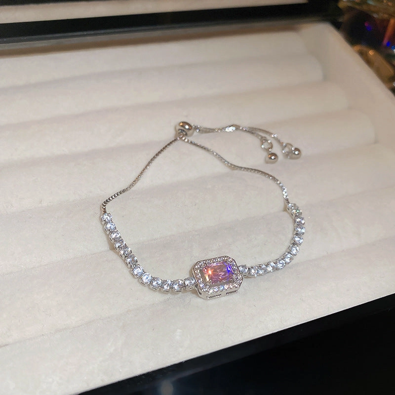 Wholesale Diamond Square Bracelet