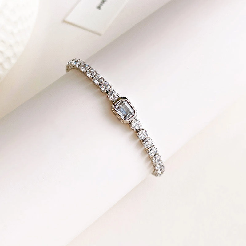 Wholesale Diamond Square Bracelet