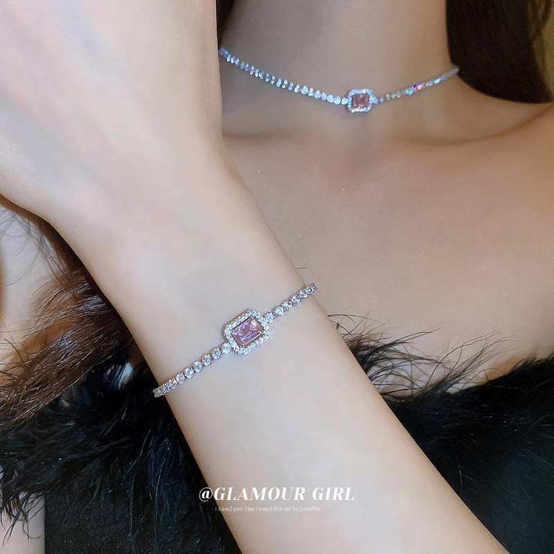 Wholesale Diamond Square Bracelet