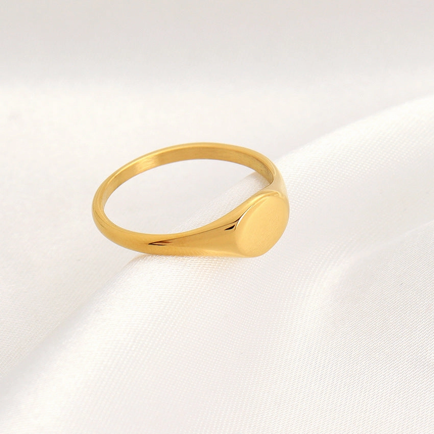 Wholesale Diamond Stainless Steel Titanium Steel Ring