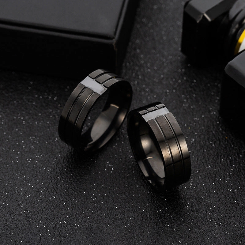 Wholesale Diamond Stainless Steel Zircon Rings
