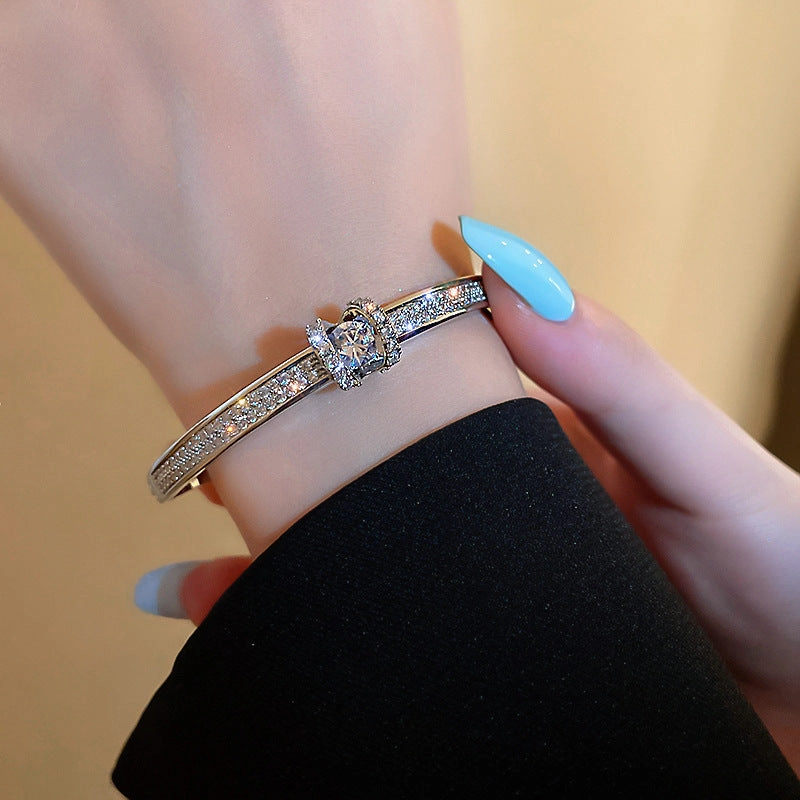 Wholesale Diamond Zircon Geometric Bracelet