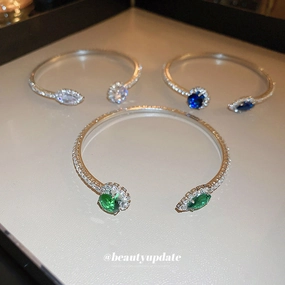 Wholesale Diamond Zircon Geometric Round Bracelet