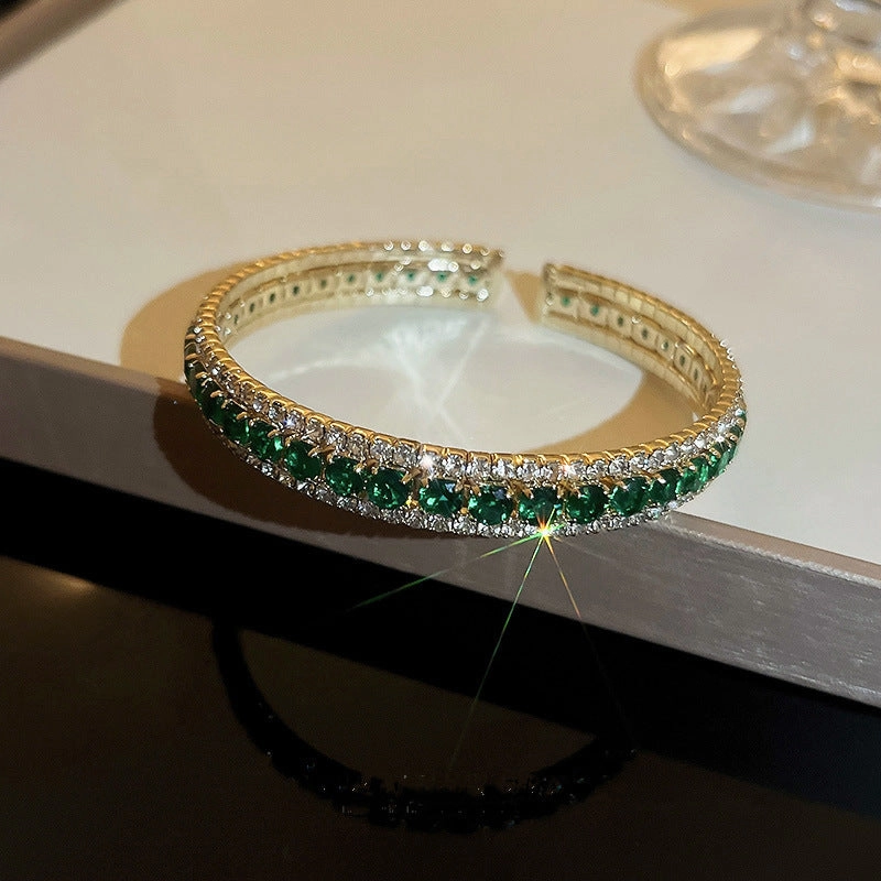 Wholesale Diamond Zircon Open Vintage Bracelet