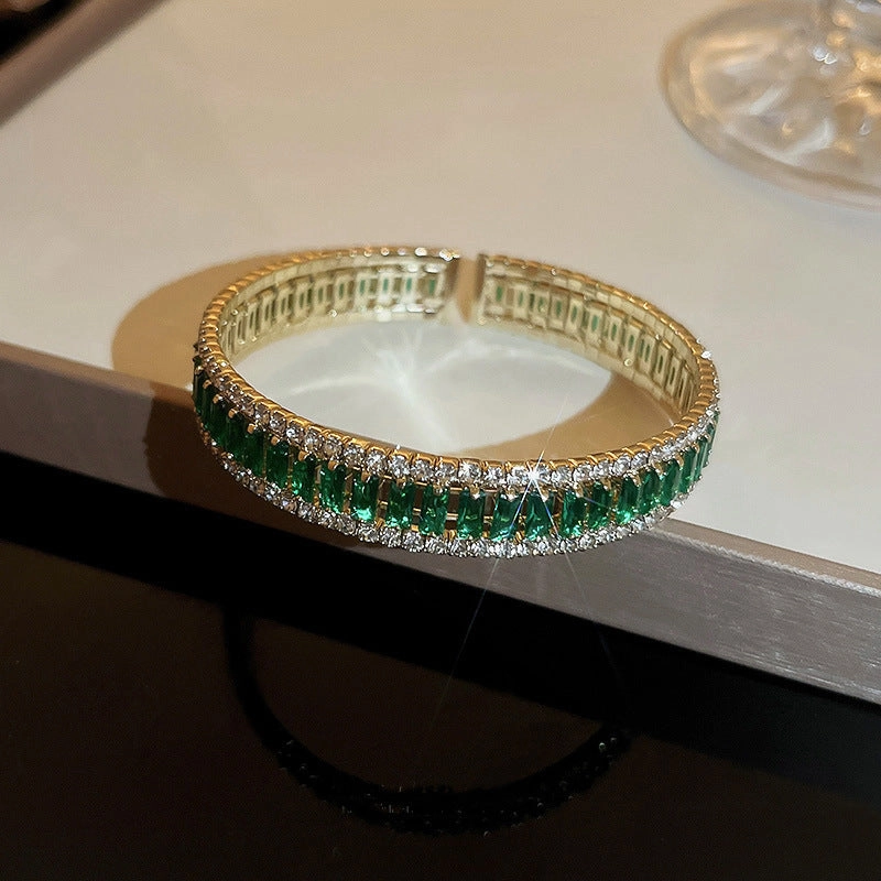 Wholesale Diamond Zircon Open Vintage Bracelet