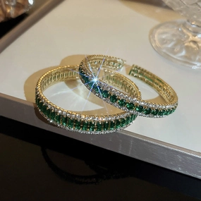 Wholesale Diamond Zircon Open Vintage Bracelet