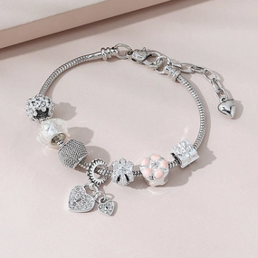 Wholesale DIY Bracelets Hollow Flower Bracelet