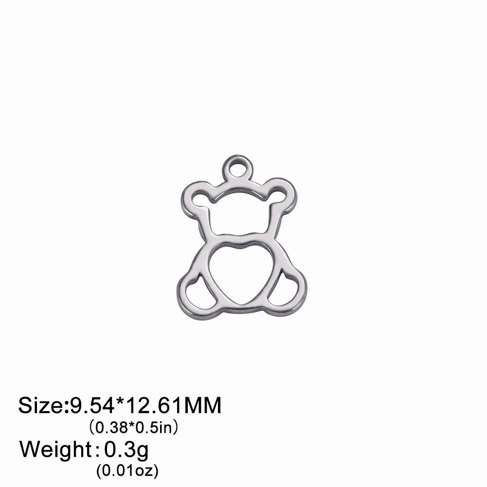 Wholesale DIY Cute Cartoon Jewelry Bear Leaf Star Bracelet