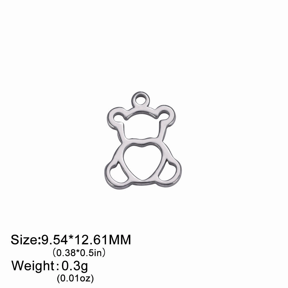Wholesale DIY Cute Cartoon Jewelry Bear Leaf Star Bracelet
