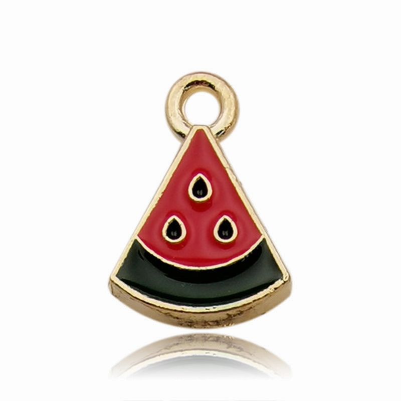 Wholesale DIY Fruit Drop Oil Creative Cute Necklace Pendant Accessories