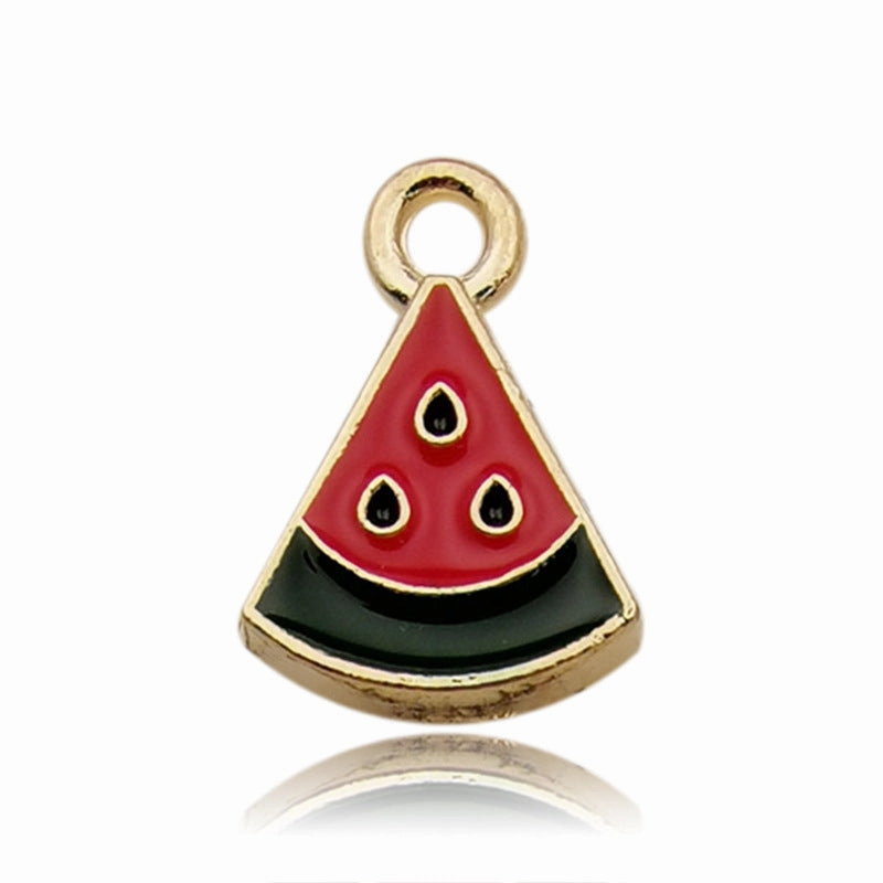 Wholesale DIY Fruit Drop Oil Creative Cute Necklace Pendant Accessories