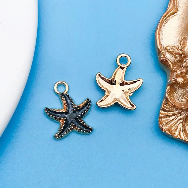 Wholesale Drip Oil Green Cartoon Plant Animal Alloy DIY Necklace Bracelet Pendant