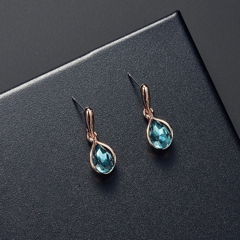 Wholesale Drop Shape Alloy Earrings Jewelry Set