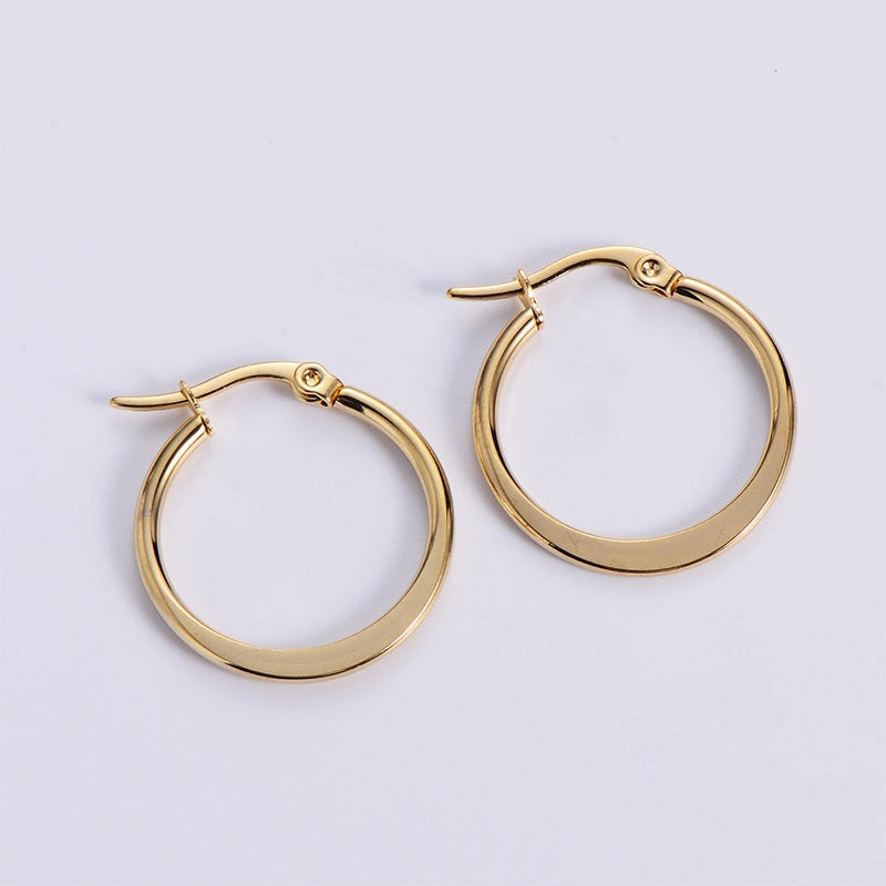 Wholesale Earrings Stainless Steel Simple OLY-ES-AIMILUO005