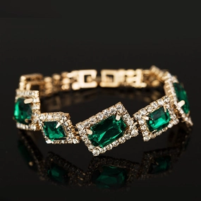 Wholesale Electroplated Diamond Bracelet