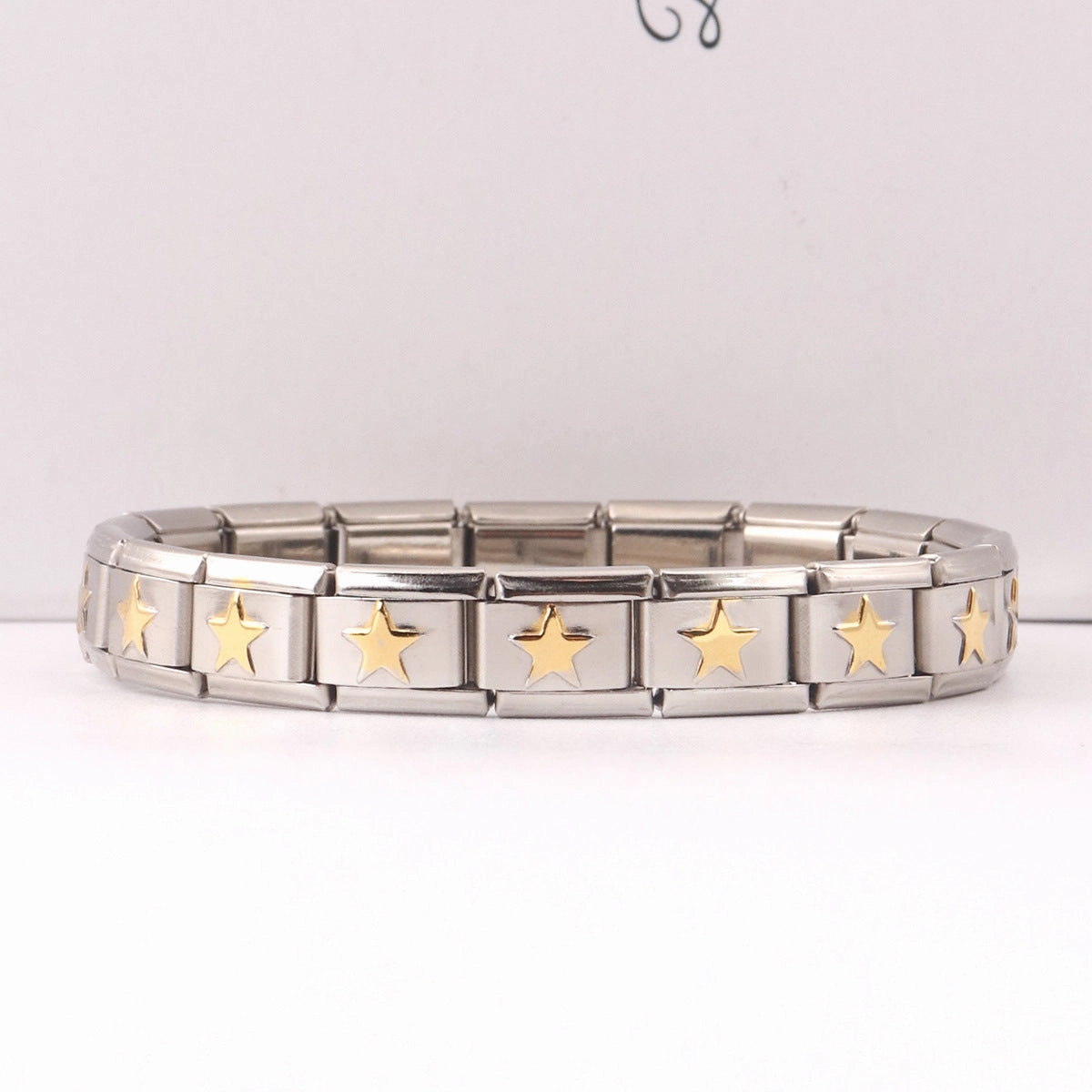 Wholesale Electroplated Stainless Steel Bracelet Stretch Bracelet Diy Material