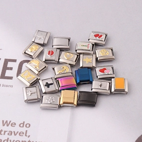 Wholesale Electroplated Stainless Steel Bracelet Stretch Bracelet Diy Material