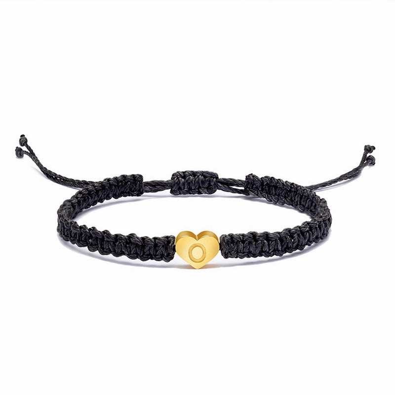 Wholesale English 26 Letters Braided Bracelet