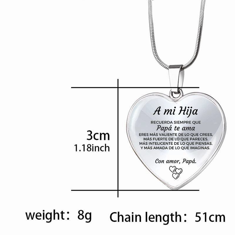 Wholesale Epoxy Film Titanium Steel Necklaces