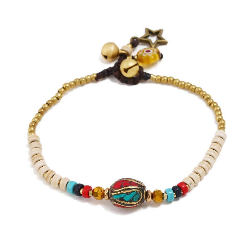 Wholesale Ethnic Style Handwoven Vintage Bracelets