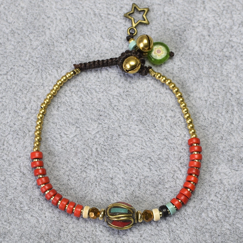 Wholesale Ethnic Style Handwoven Vintage Bracelets