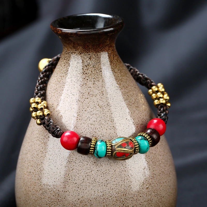 Wholesale Ethnic Style Handwoven Vintage Bracelets