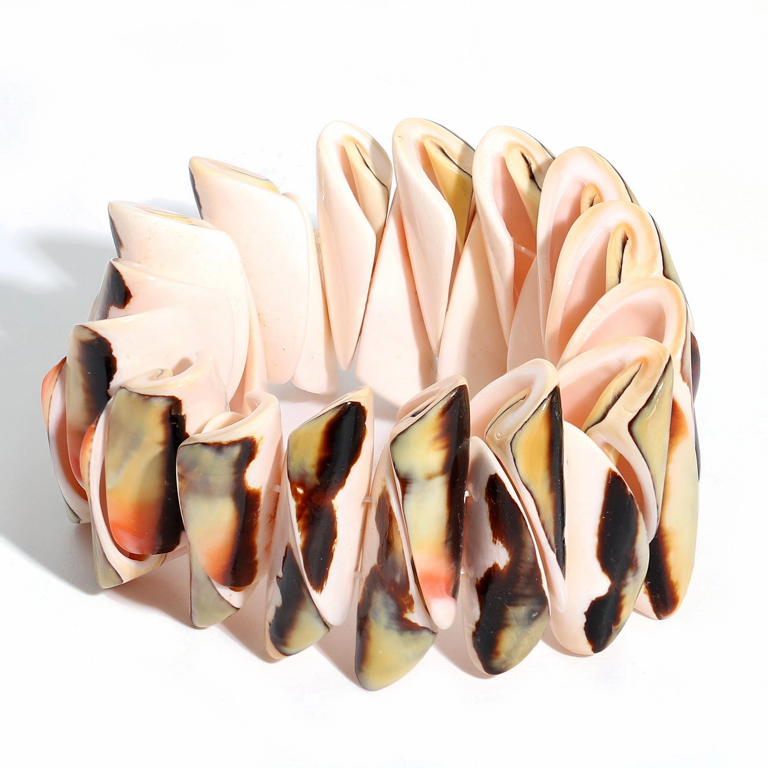 Wholesale Ethnic Style Natural Gravel and Shell Bracelet