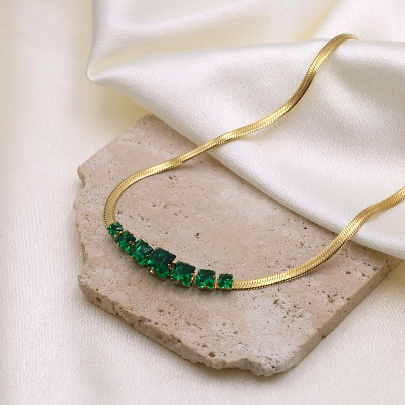 Wholesale European and American Amazon Light Luxury Temperament Niche Long Titanium Steel Versatile Necklaces