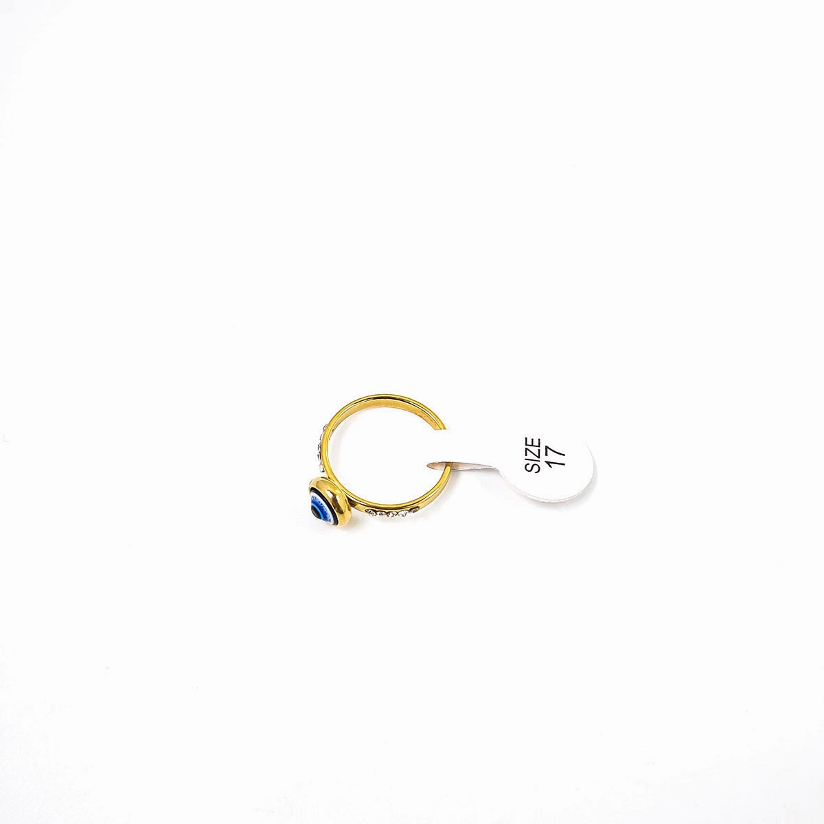 Wholesale Exaggerated personality devil eye diamond ring