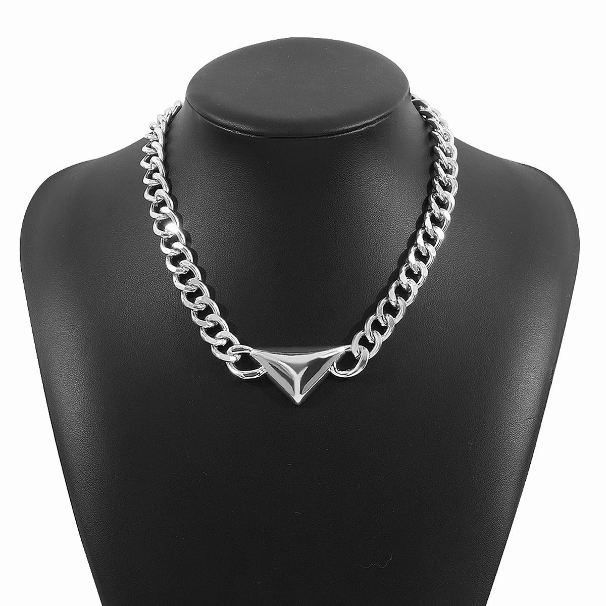 Wholesale Exaggerated Three-dimensional Geometric Retro Versatile Earrings and Necklace