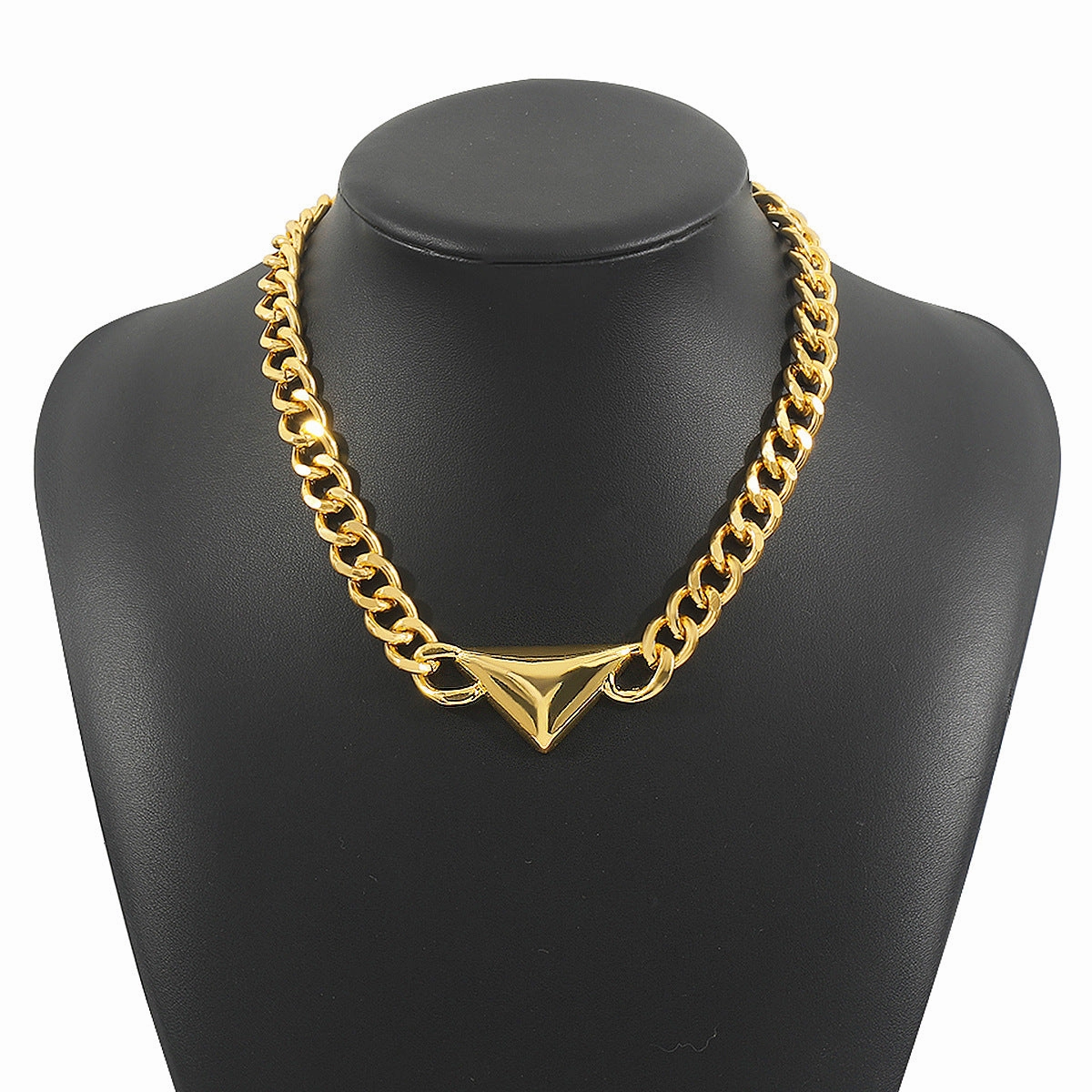 Wholesale Exaggerated Three-dimensional Geometric Retro Versatile Earrings and Necklace