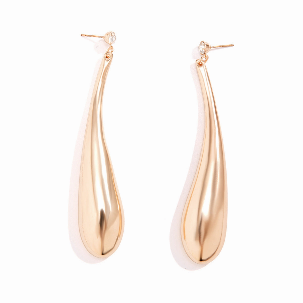 Wholesale Exaggerated Water Drop Punk Style Alloy Necklaces