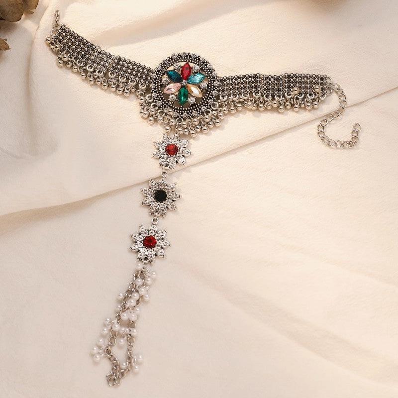 Wholesale Exotic Pearl Tassel Finger Bracelet