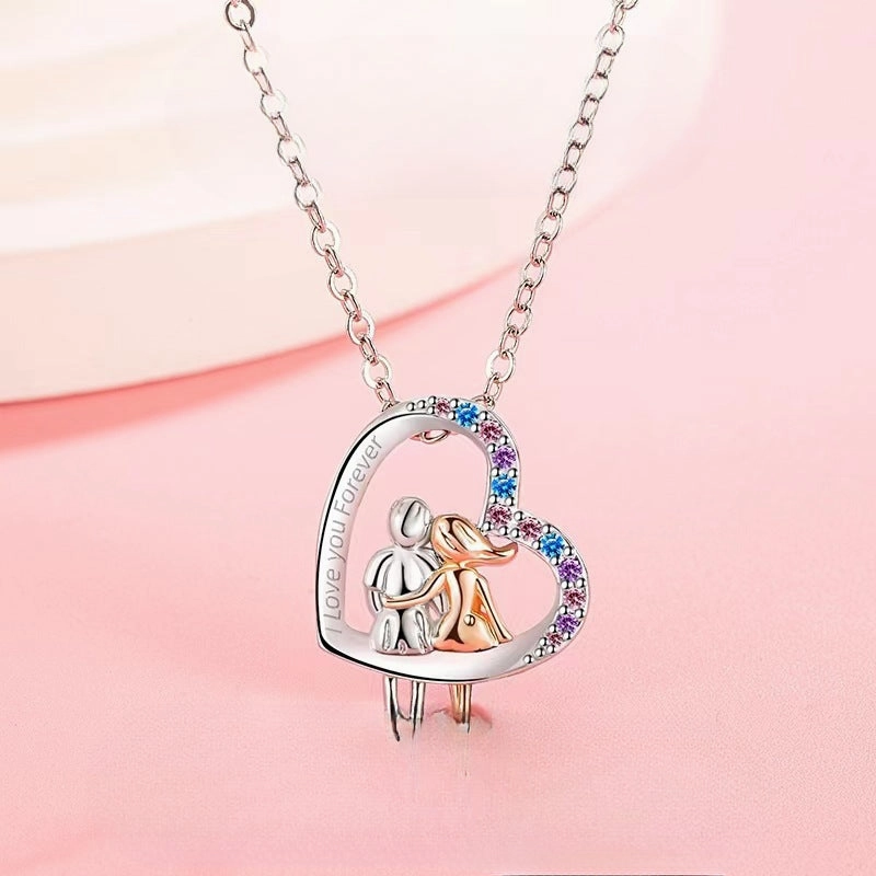 Wholesale Fashion Creative Love Exquisite Simple Necklace