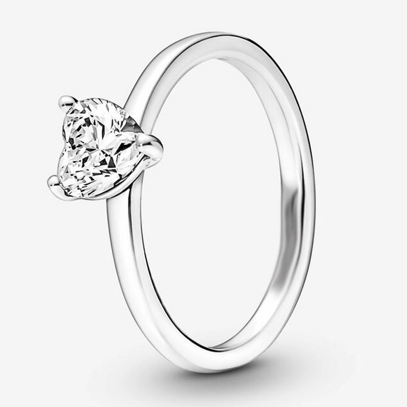 Wholesale Fashion dark purple Pansy Ring